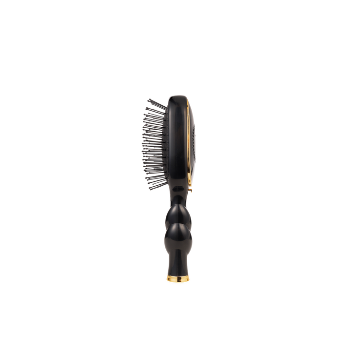 Teleties - Mini Detangler Brush | Jet Black | Medium