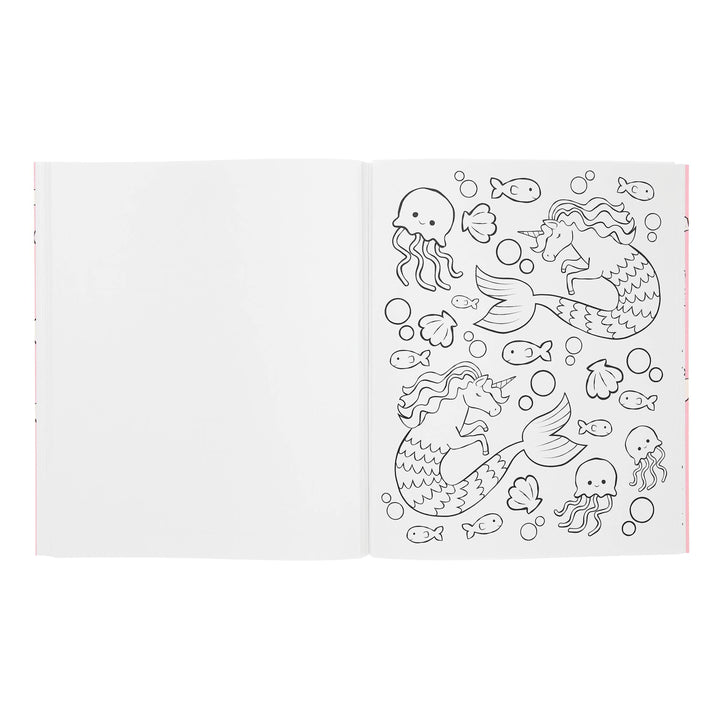 OOLY - Color-in' Book - Enchanting Unicorns
