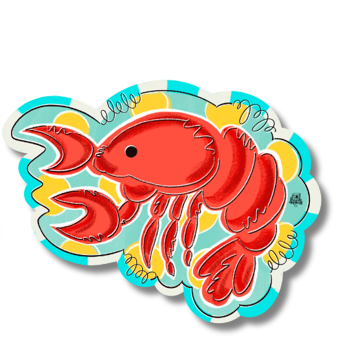 Door Hanger Attachment - Crawfish