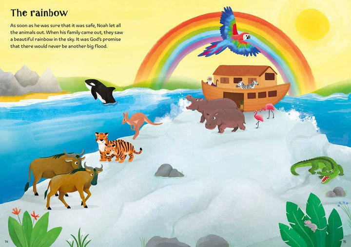 Sticker Book - Little First Stickers Noah's Ark