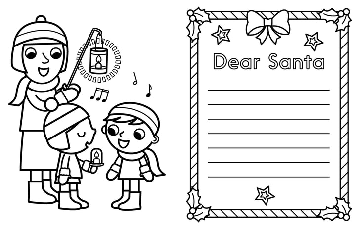 My Busy Christmas Coloring Book