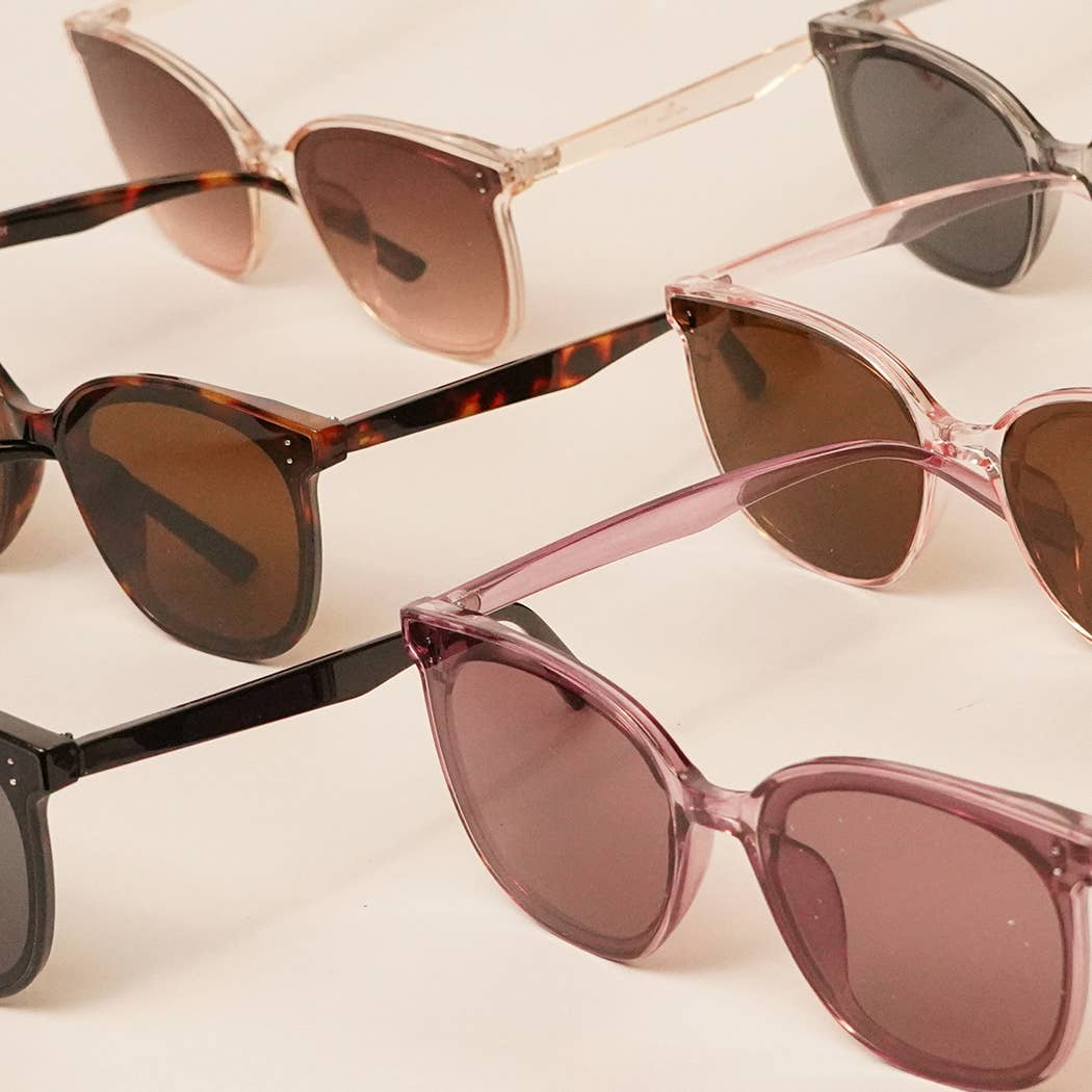 Jackie - Oversized Butterfly Gradient Sunglasses