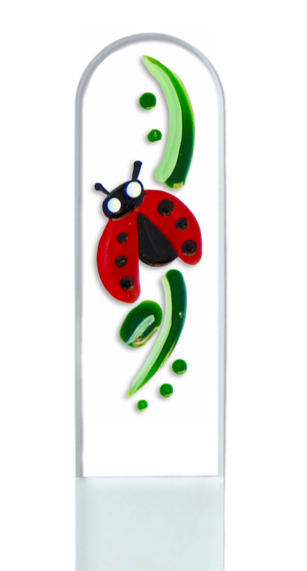 Glass Nail File - Ladybug