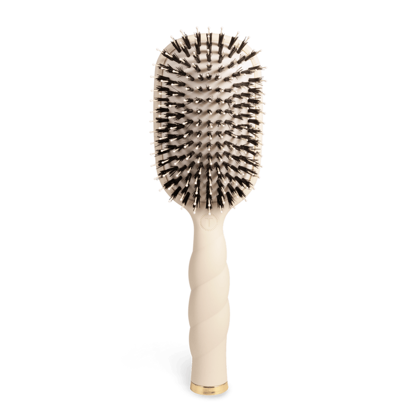 Teleties - Boar Bristle Hair Brush (Tan)