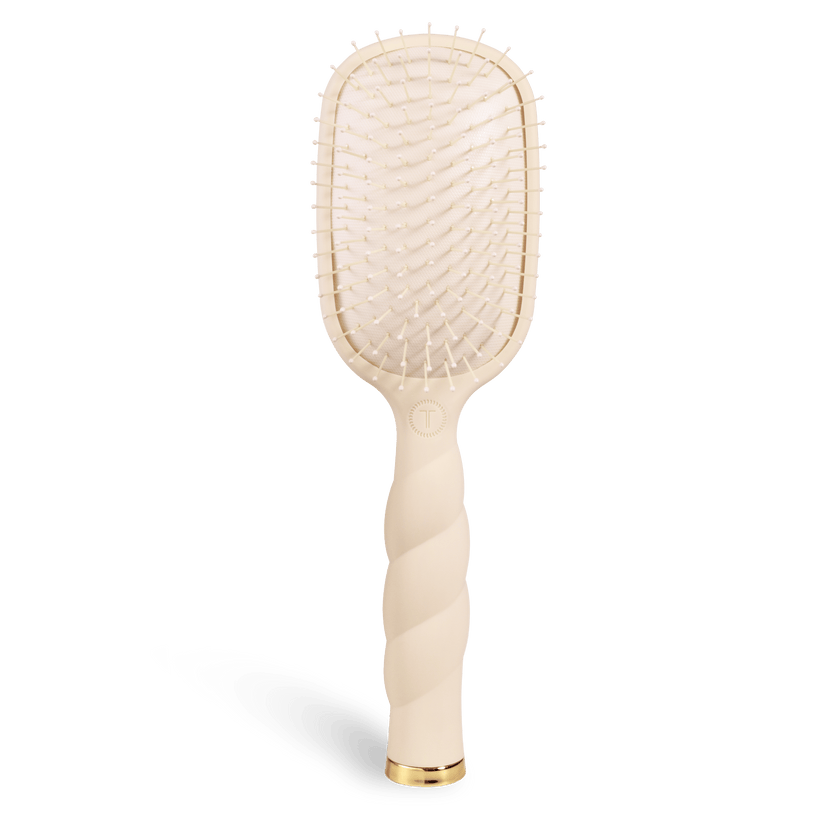 Teleties - Detangler Hair Brush for Medium Hair (Tan)