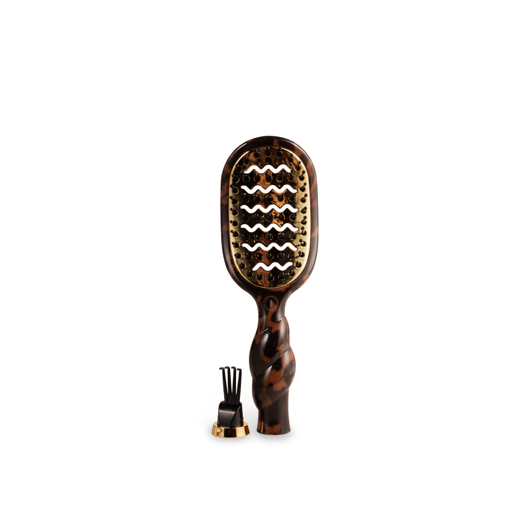 Teleties - Mini Vented Brush | Tortoise