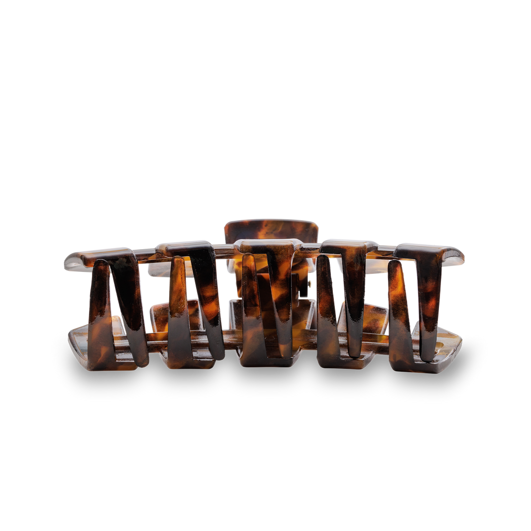Teleties - Classic Hair Clip | Large | Tortoise