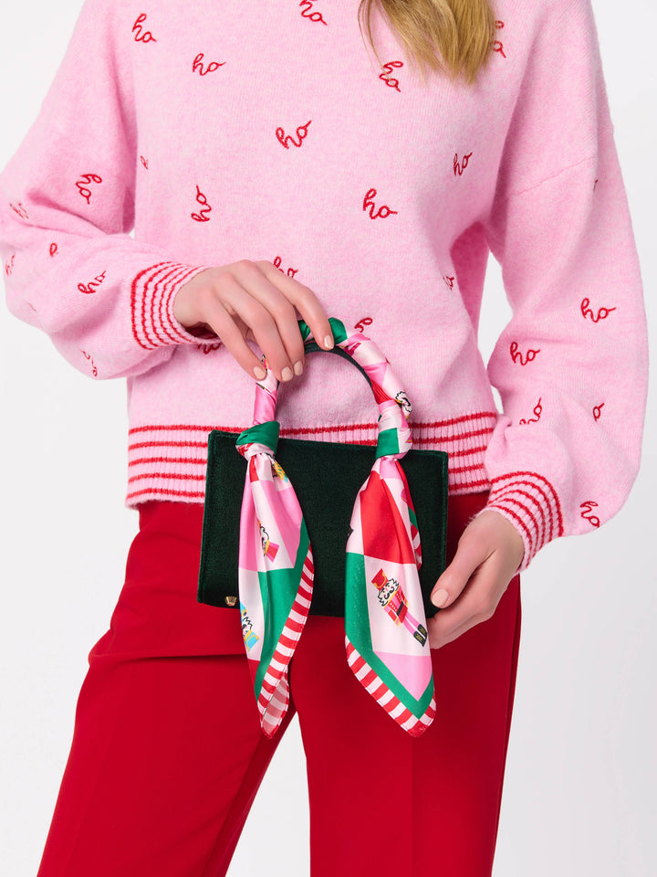 Festive Nutcracker Square Scarf