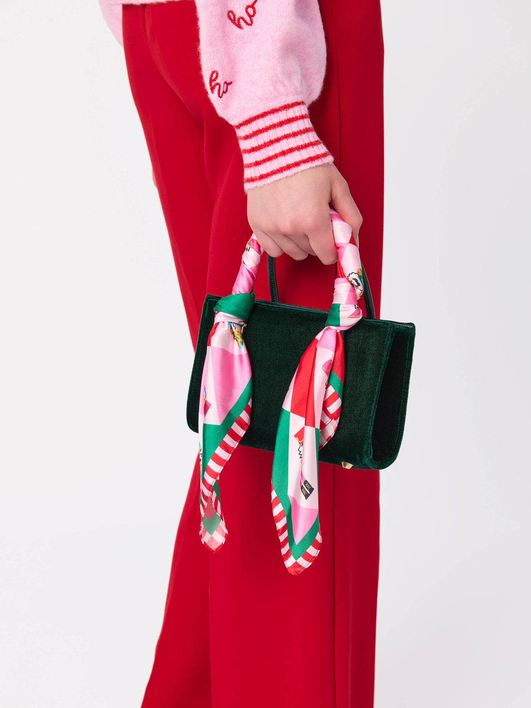 Festive Nutcracker Square Scarf