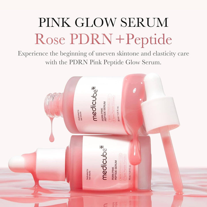 Medicube - Salmon Dna Pdrn Pink Peptide Serum 1.01 Fl.oz.