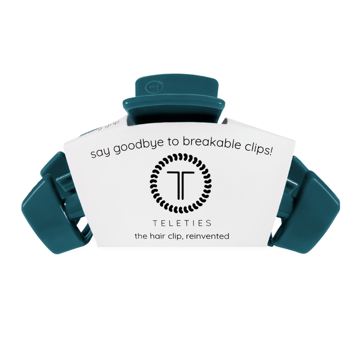 Teleties - Classic Teal With It Large Claw Clip
