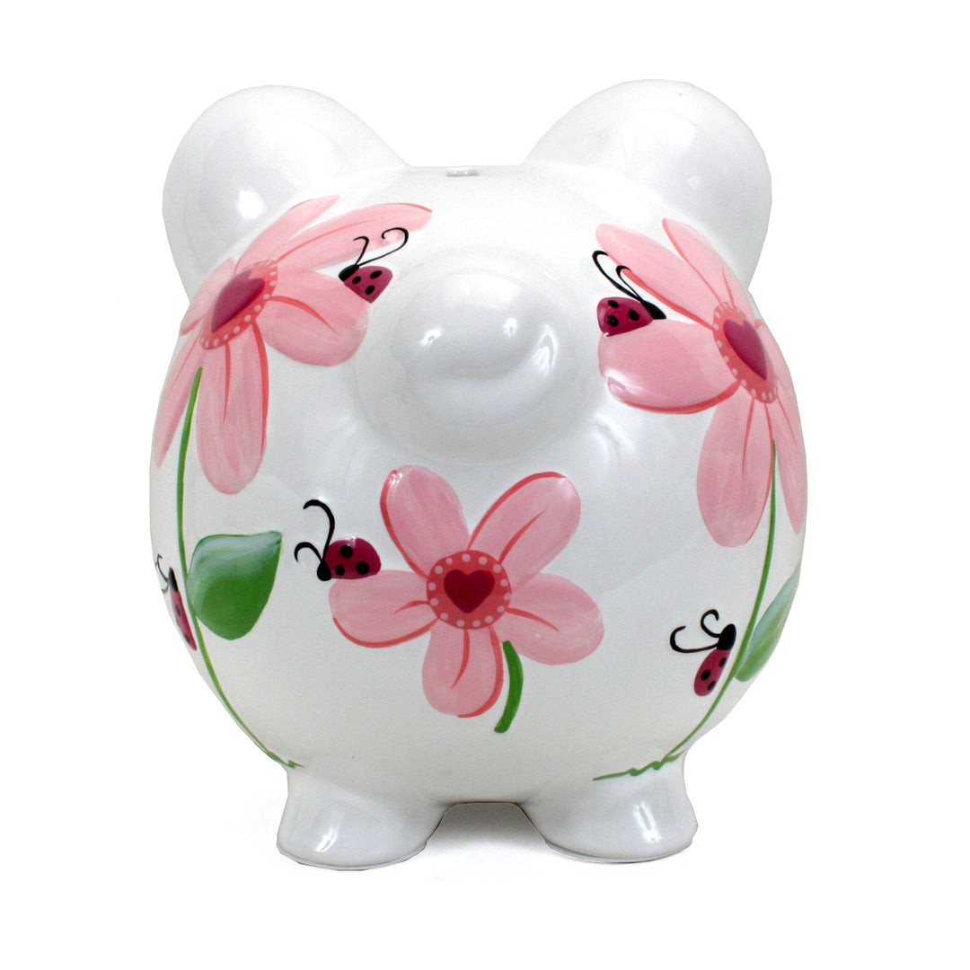 Large Piggy Bank - Ladybug