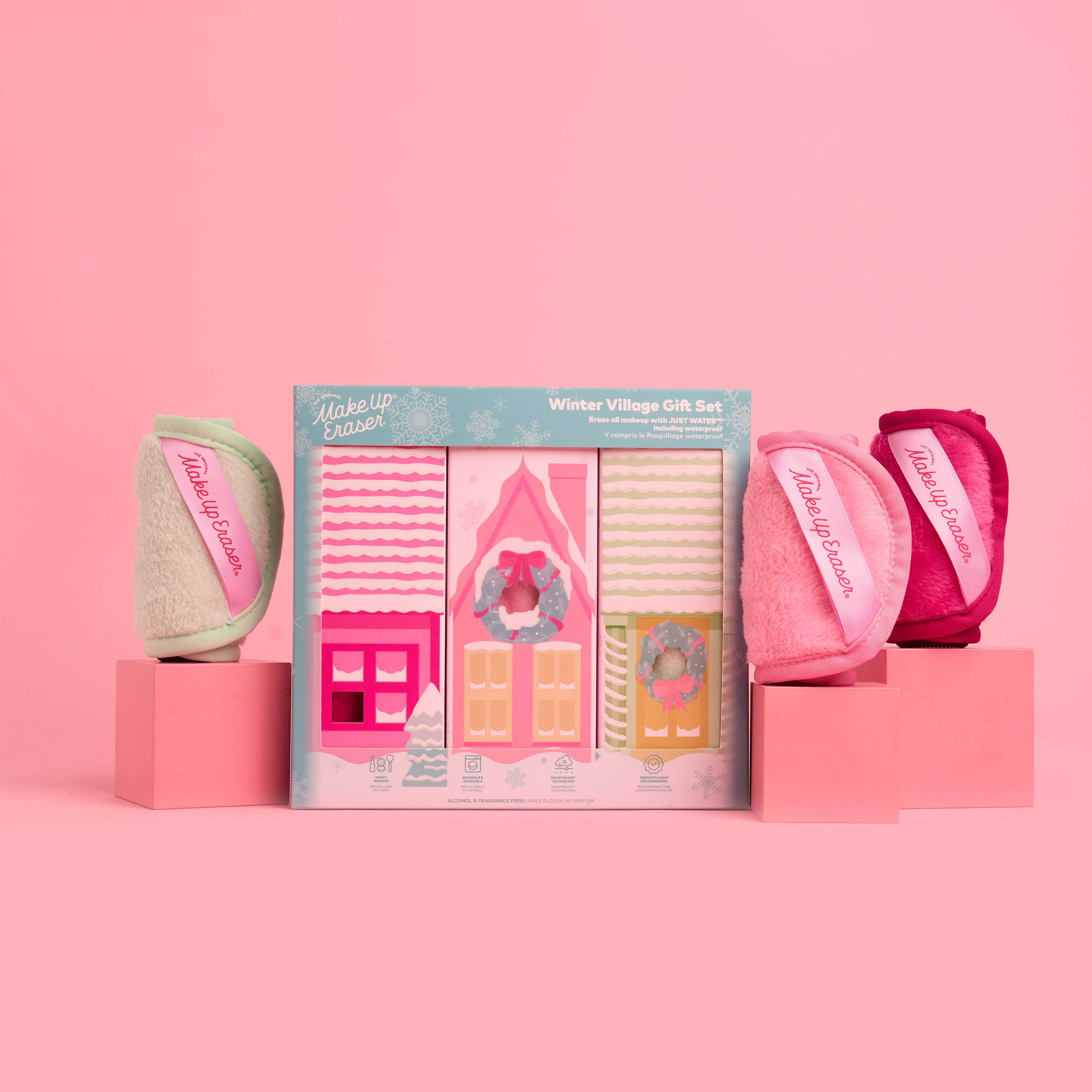 Make Up Eraser - Winter Village 3pc Gift Set