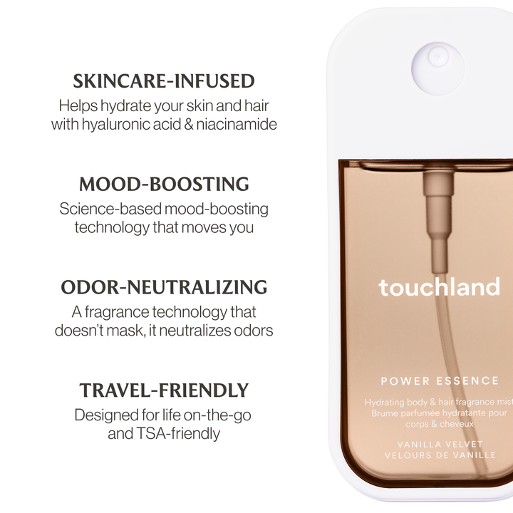 Touchland - Power Essence Body & Hair Fragrance Mist - Vanilla Velvet