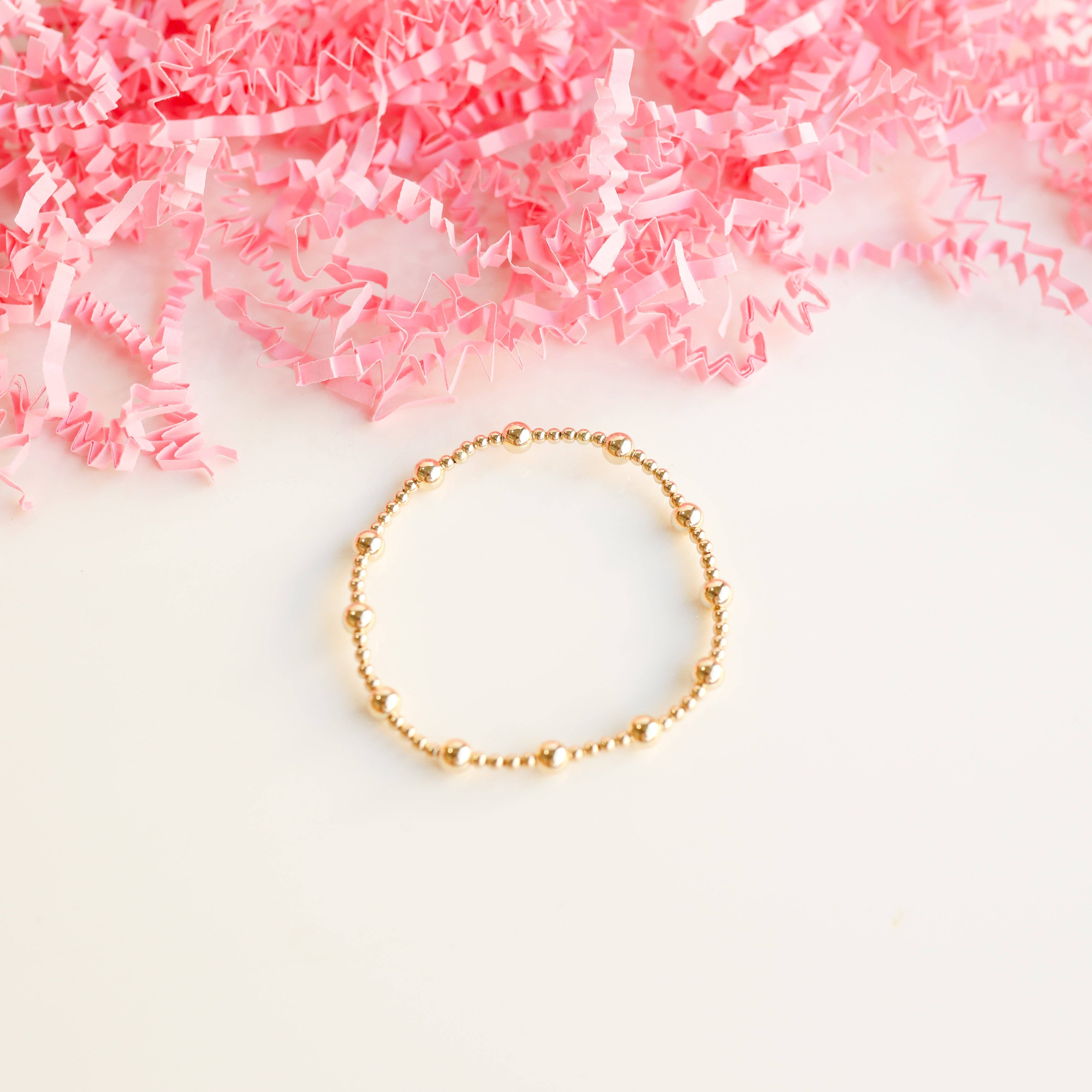 Beaded Blondes - Lively Bracelet in Gold