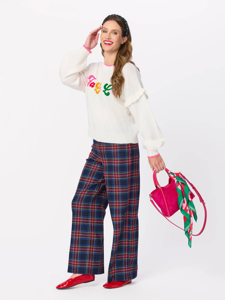 Festive String Lights Square Scarf