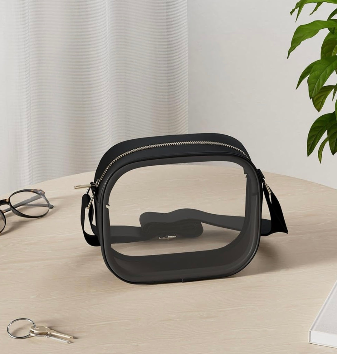 Chelsea - Black & Clear Stadium Bag