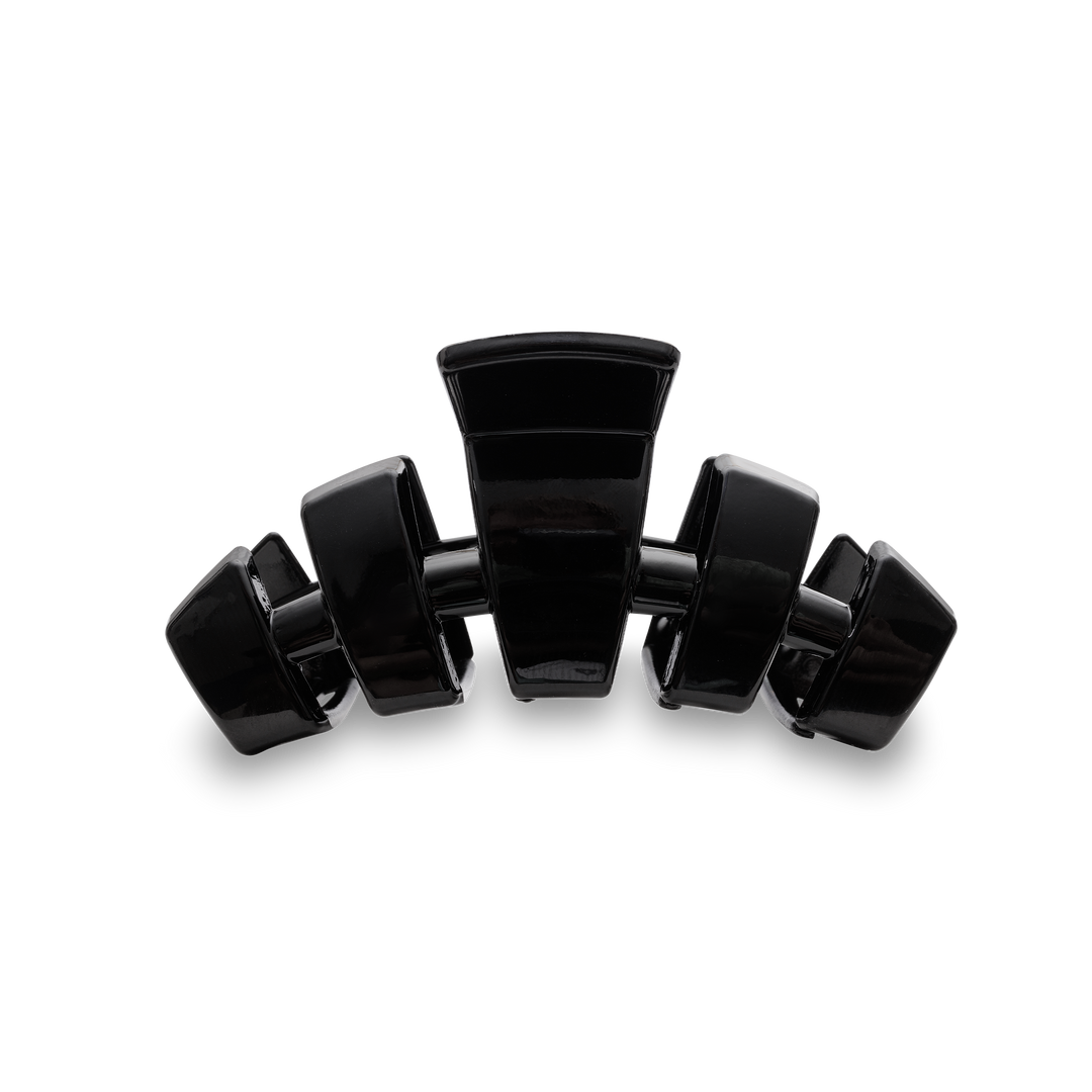 Teleties - Classic Hair Clip | Med. | Jet Black