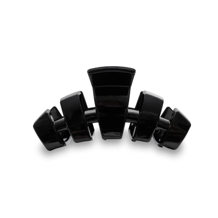 Teleties - Classic Hair Clip | Med. | Jet Black