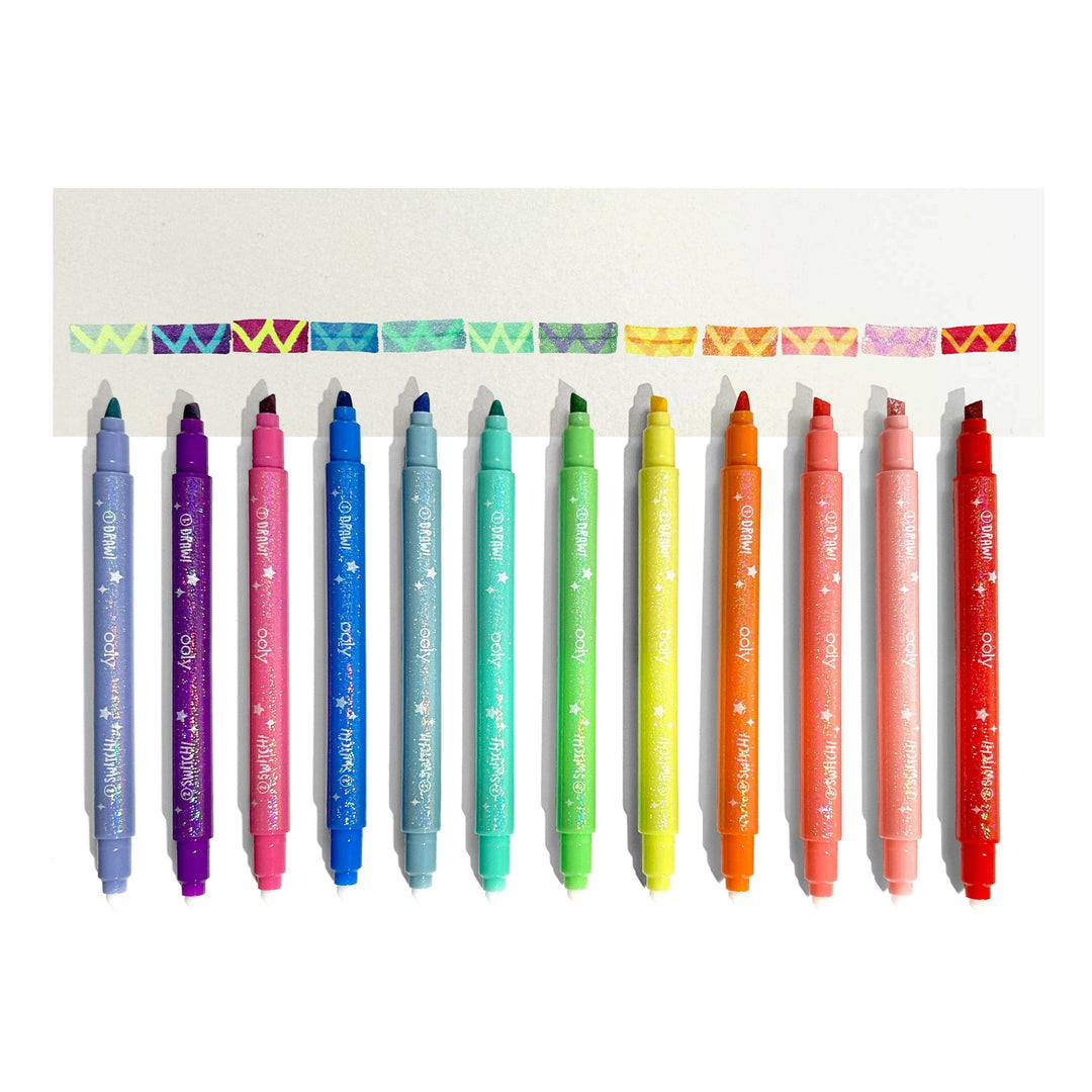 Switch-eroo! Sparkle Color Changing Marker