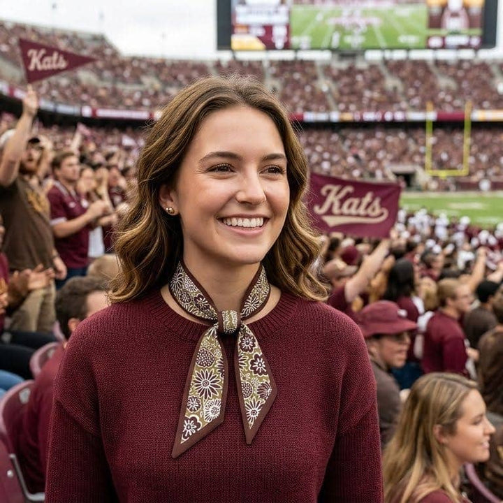 Twilly Scarf – Texas State Bobcats