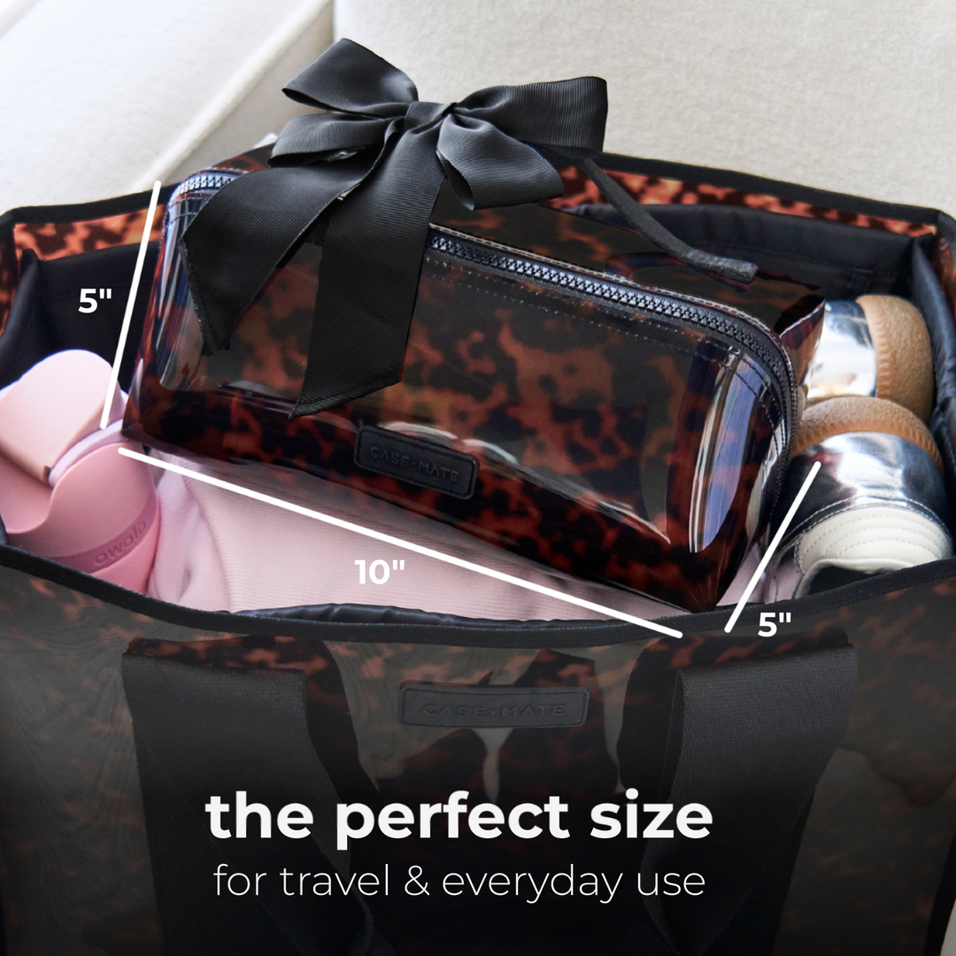 Case Mate - Jelly Cosmetic Bag – Tortoise