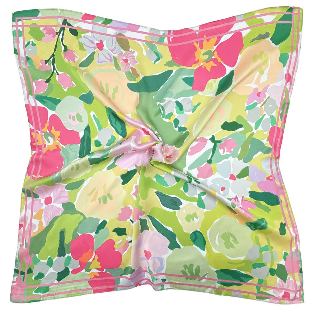 Dottie - Floral Print Scarf