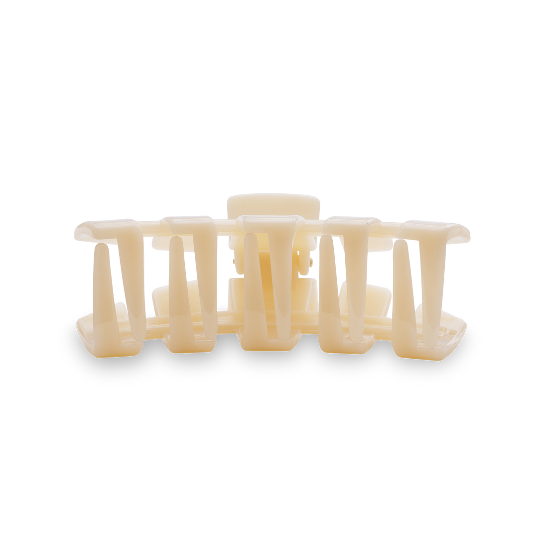 Teleties - Classic Hair Clip Medium (Almond Beige)