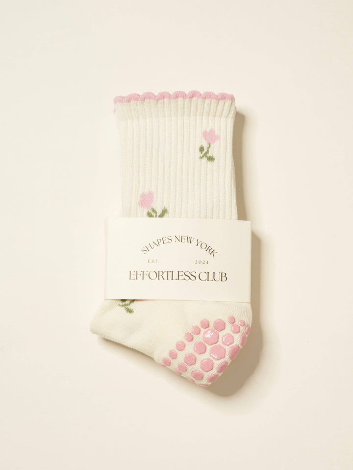 Grip Socks - Tulip Petal