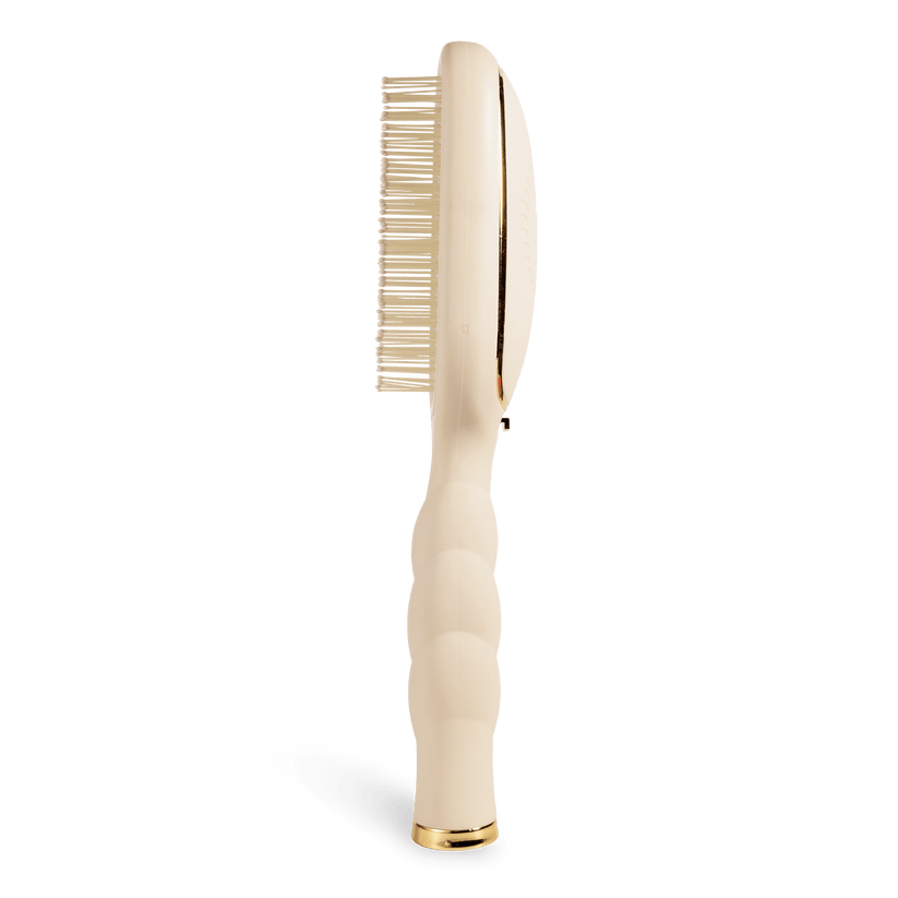 Teleties - Detangler Hair Brush for Thick Hair (Tan)