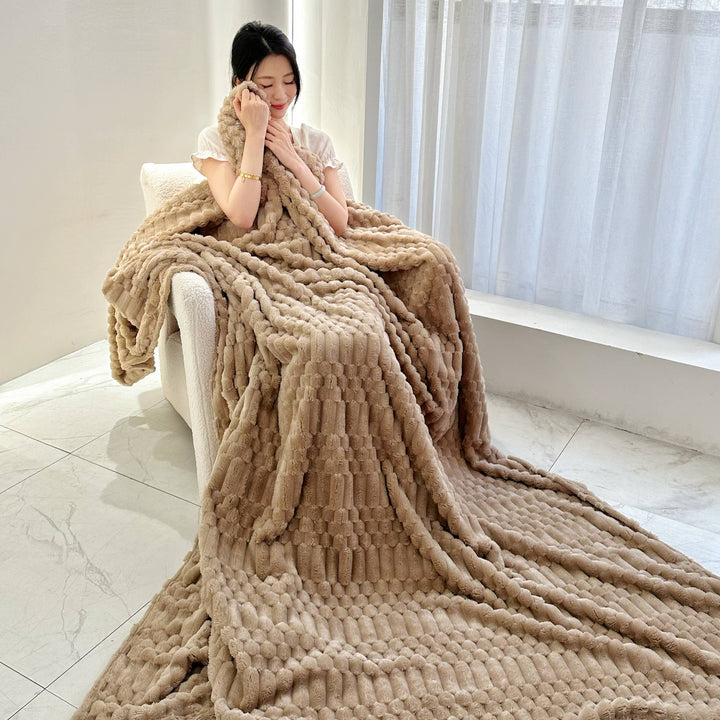 Black Friday Promotion - Texture Fleece Throw