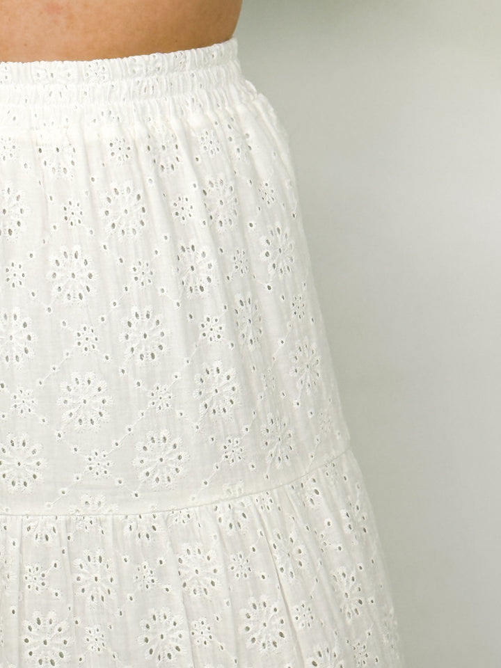 Barb - Simply Southern Eyelet Skirt