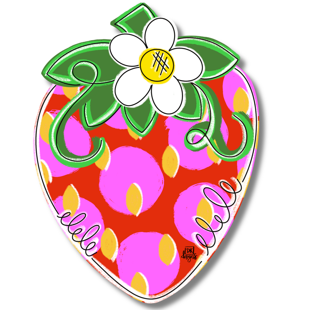 Door Hanger Attachment - Strawberry