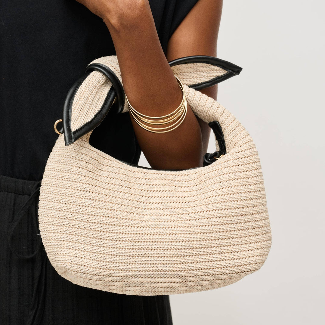 Paloma - Knot Straw Crossbody