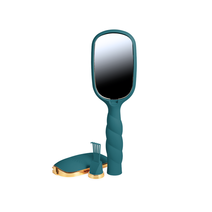 Teleties - Detangler Hair Brush for Medium Hair - Teal With It