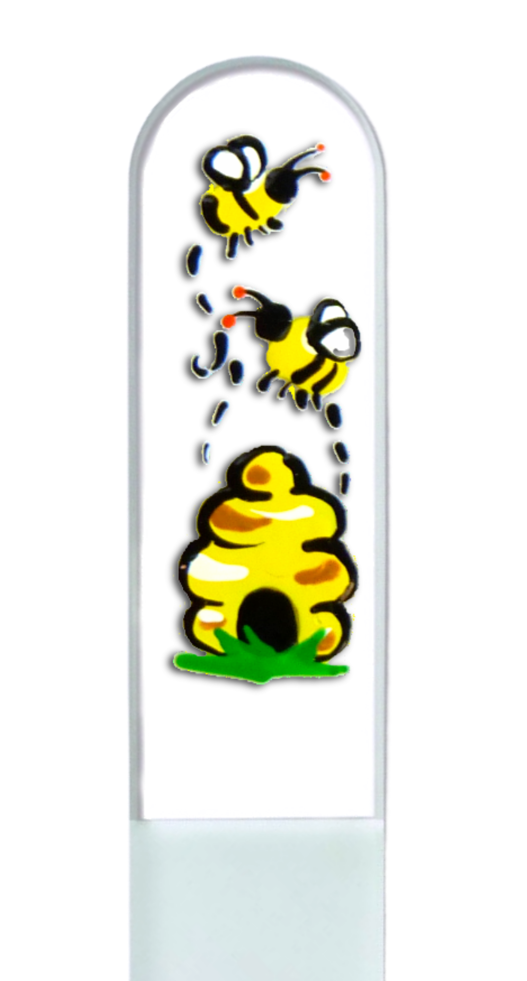 Glass Nail File - Beehive Honey Bee