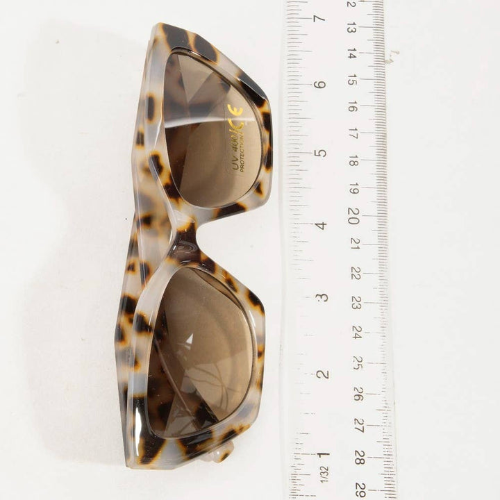 Amber -  Semi Cat Eye Sunglasses