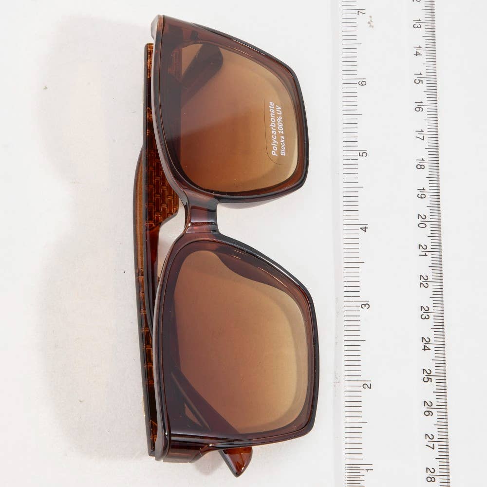 Large Square Lens Sunglasses