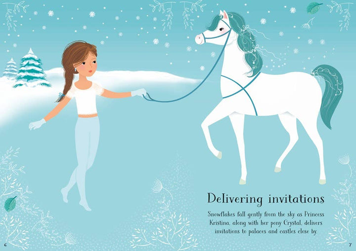 Sticker Book - Little Sticker Dolly Dressing Snow Princess