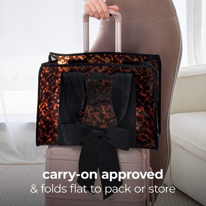 Case-Mate Tortoiseshell Bow Jelly Tote Bag