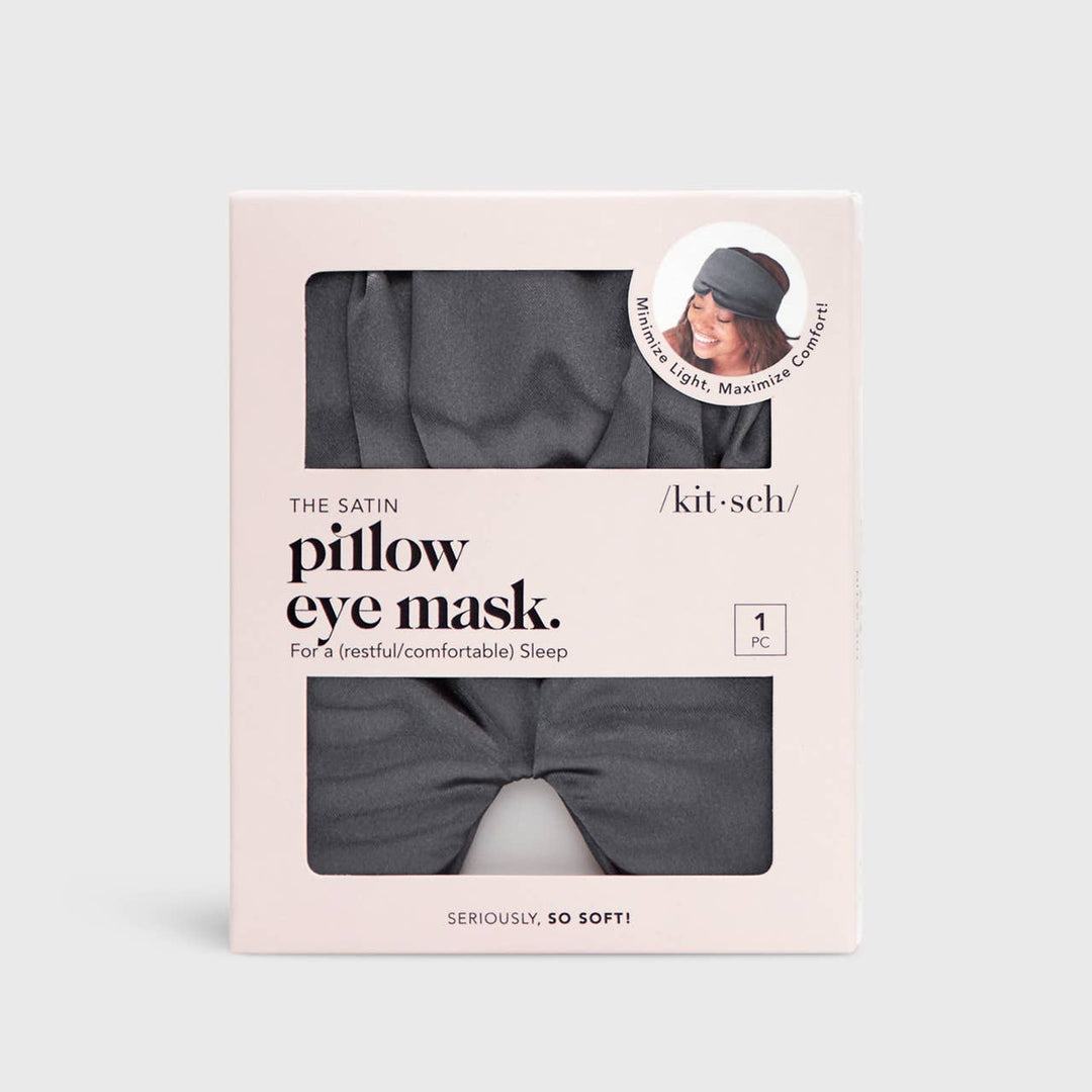 Kitsch - The Pillow Eye Mask (Charcoal)