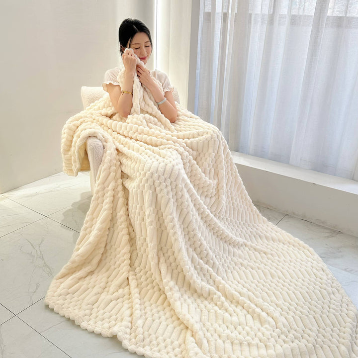 Black Friday Promotion - Texture Fleece Throw