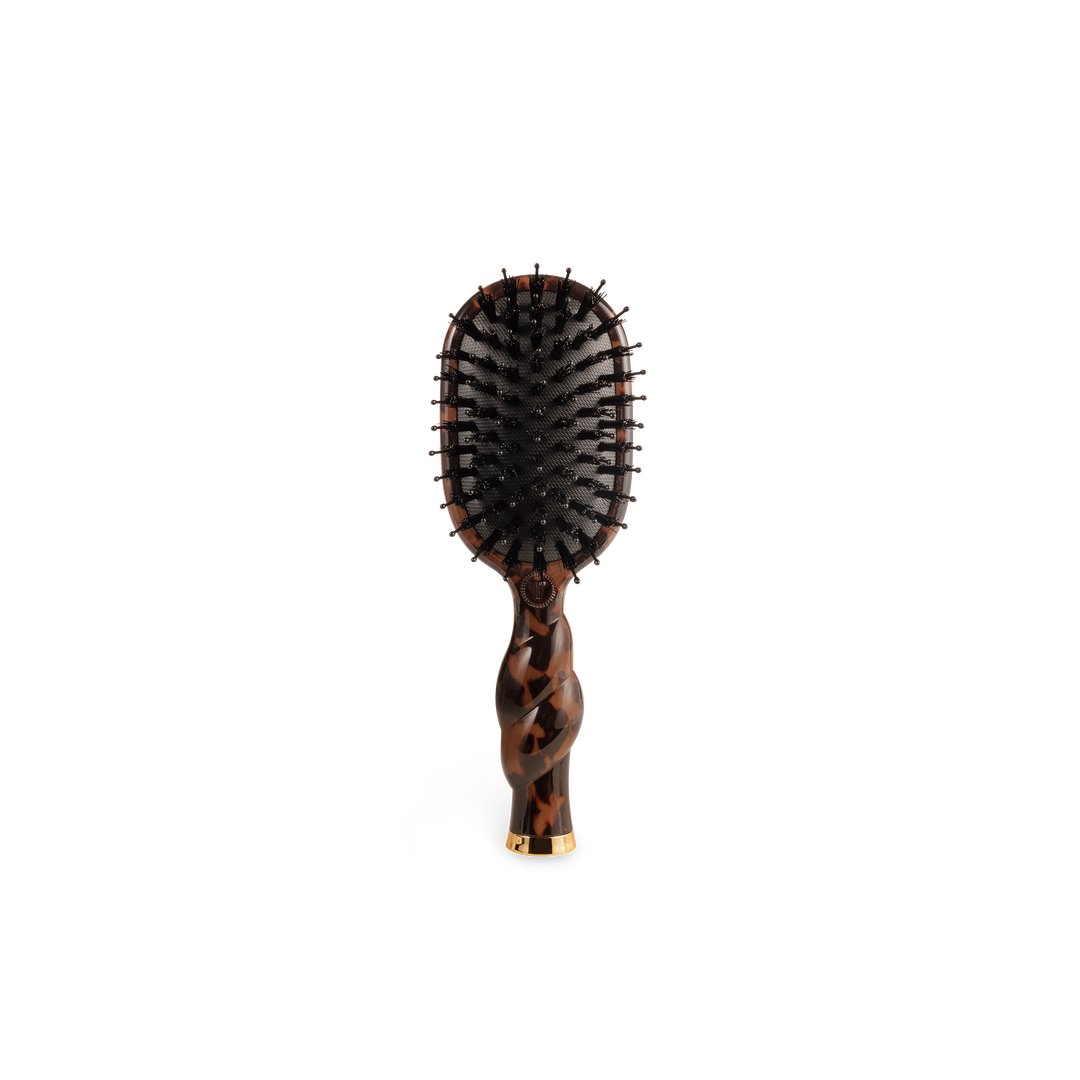 Teleties - Mini Boar Brush | Tortoise