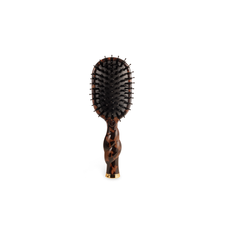 Teleties - Mini Boar Brush | Tortoise