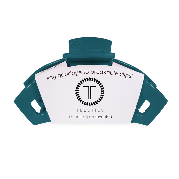 Teleties - Open Teal With It Large Hair Clip