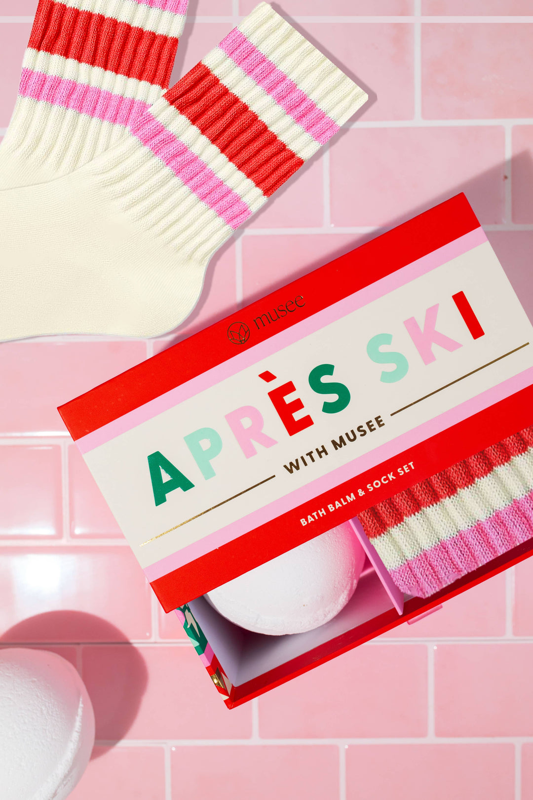 Musee - Apres Ski Bath Balm &amp; Sock Set