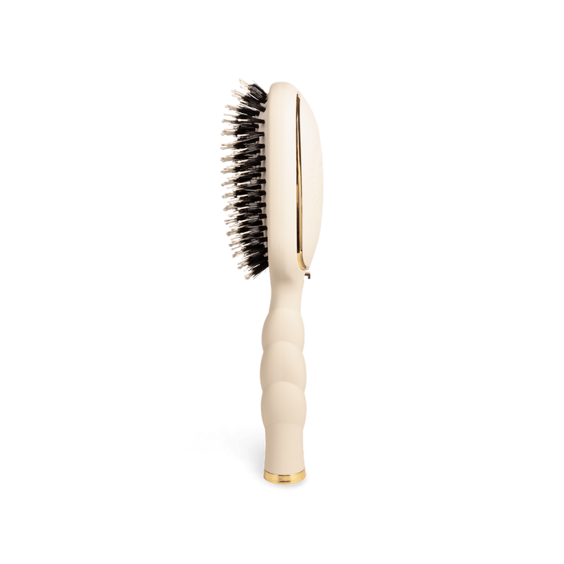 Teleties - Boar Bristle Hair Brush (Tan)