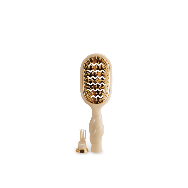 Teleties - Mini Vented Brush | Tan