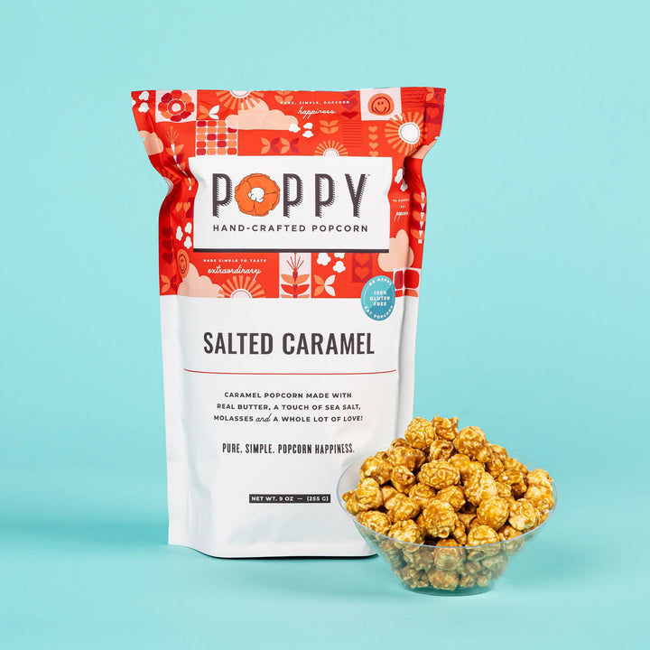 Poppy Popcorn - Salted Caramel Popcorn
