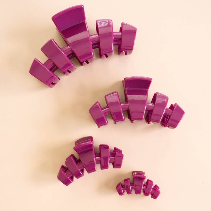 Teleties - Classic Mulberry Tiny Claw Clip